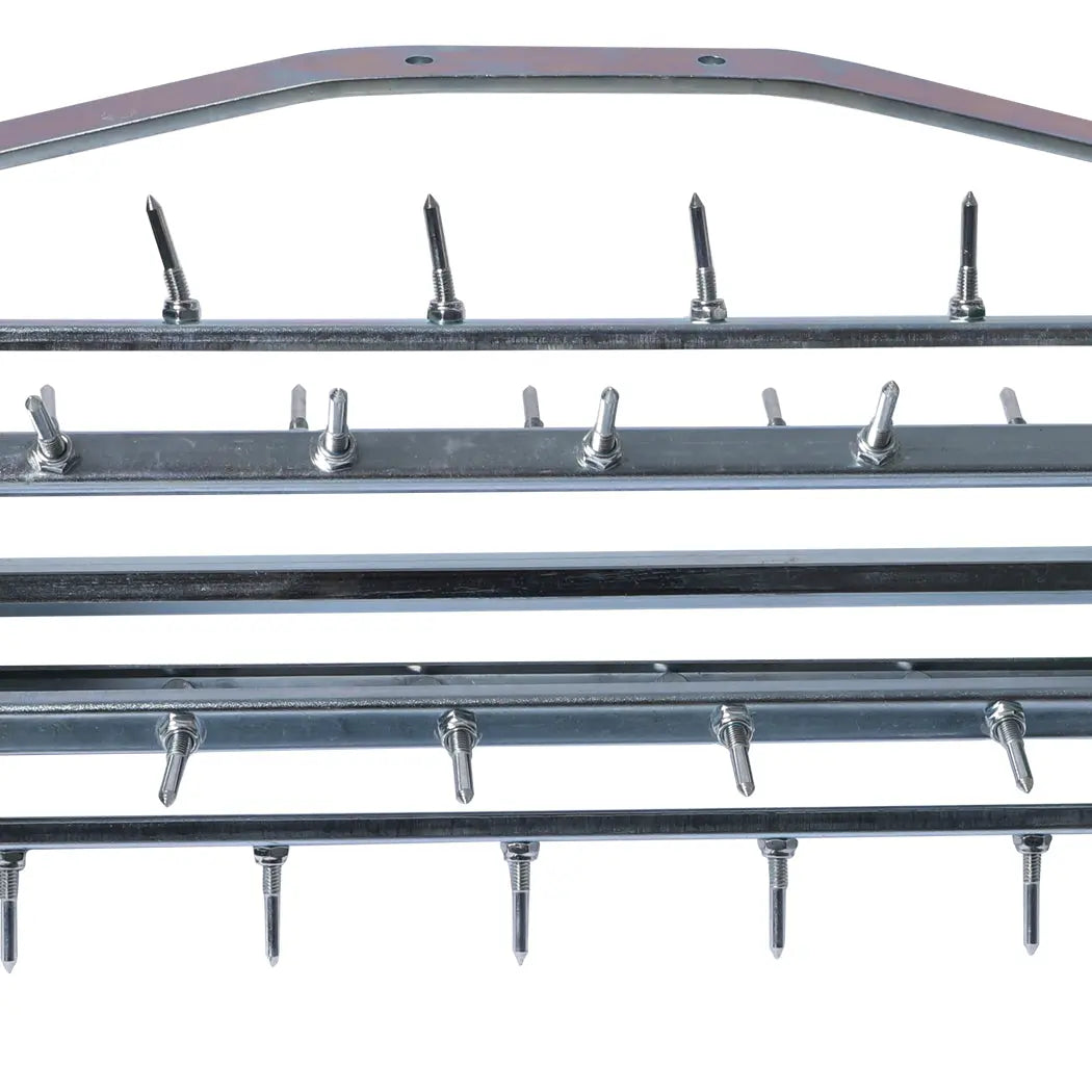 Lawn Aerator Roller Scarifier Rolling Steel Spike Tool Garden Yard Farm Grass Deals499