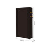 Levede 10 Tier Shoe Rack Portable Storage Cabinet Organiser Wardrobe Brown Cover Deals499