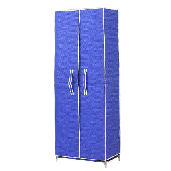 Levede 10 Tiers Shoe Rack Portable Storage Cabinet Organiser Wardrobe Blue Cover Deals499