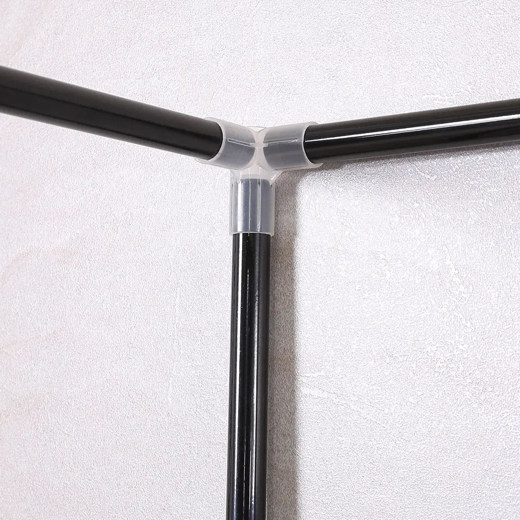 Levede 10 Tiers Shoe Rack Portable Storage Cabinet Organiser Wardrobe Blue Cover Deals499