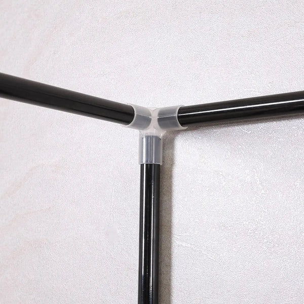 Levede 10Tiers Shoe Rack Portable Storage Cabinet Organiser Wardrobe Black Cover Deals499