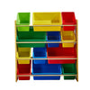 Levede 12Bins Kids Toy Box Bookshelf Organiser Display Shelf Storage Rack Drawer Deals499
