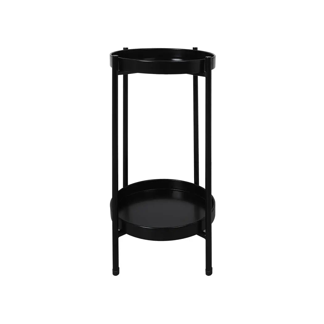 Levede 2 Tier Plant Stand Metal Flower Pot Rack Garden Shelf Outdoor Indoor Deals499