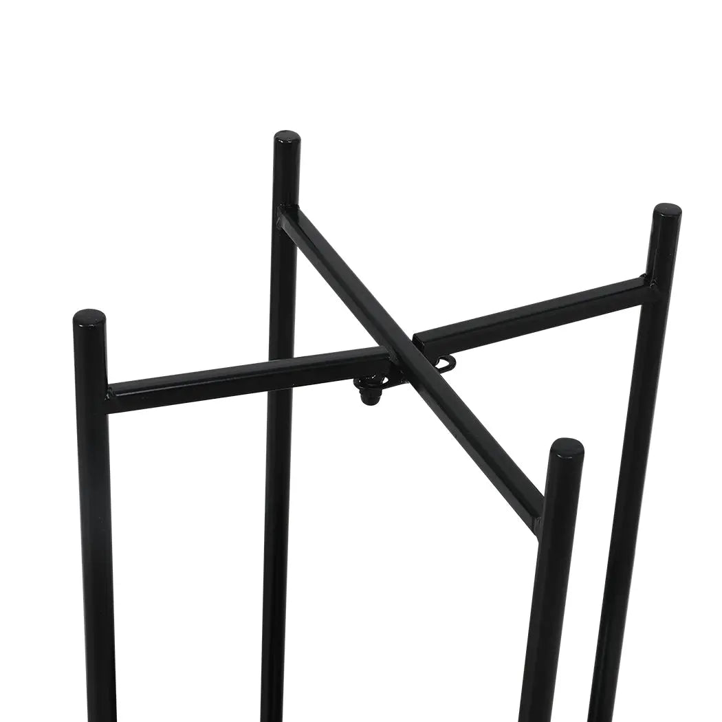 Levede 2 Tier Plant Stand Metal Flower Pot Rack Garden Shelf Outdoor Indoor Deals499