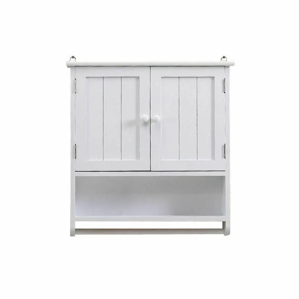 Levede 2 in 1 Bathroom Tallboy Furniture Toilet Storage Cabinet Laundry Cupboard Deals499
