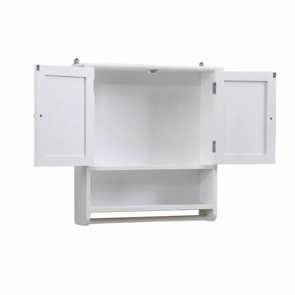 Levede 2 in 1 Bathroom Tallboy Furniture Toilet Storage Cabinet Laundry Cupboard Deals499