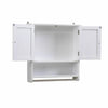 Levede 2 in 1 Bathroom Tallboy Furniture Toilet Storage Cabinet Laundry Cupboard Deals499