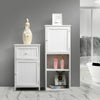 Levede 2 in 1 Bathroom Tallboy Furniture Toilet Storage Cabinet Laundry Cupboard Deals499
