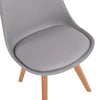 Levede 2x Retro Replica PU Leather Dining Chair Office Cafe Lounge Chairs Deals499