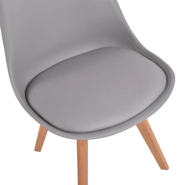 Levede 2x Retro Replica PU Leather Dining Chair Office Cafe Lounge Chairs Deals499