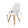 Levede 2x Retro Replica PU Leather Dining Chair Office Cafe Lounge Chairs Deals499