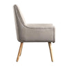 Levede 2x Upholstered Fabric Dining Chair Kitchen Wooden Modern Cafe Chairs Deals499