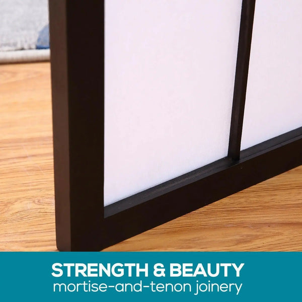 Levede 3 Panel Free Standing Foldable Room Divider Privacy Screen Bamboo Print Deals499