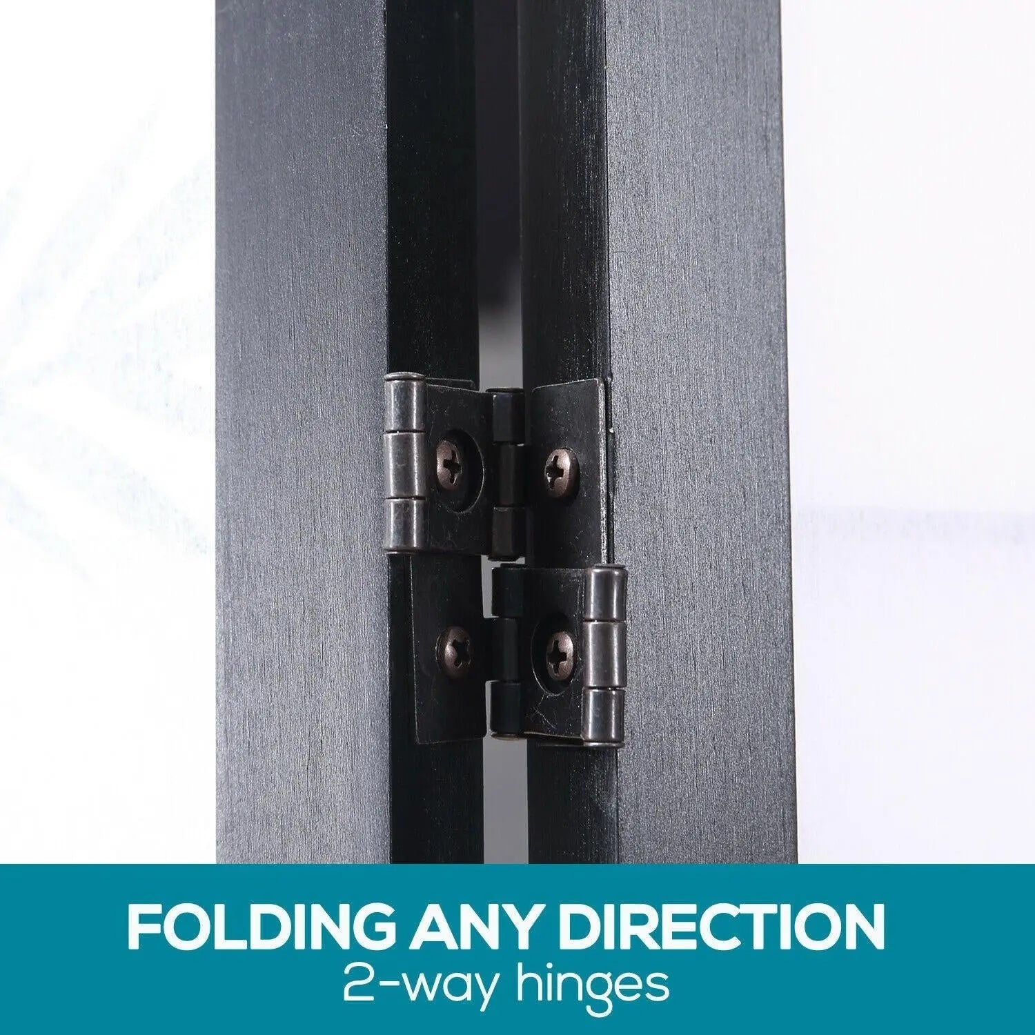 Levede 3 Panel Free Standing Foldable Room Divider Privacy Screen Bamboo Print Deals499