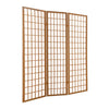 Levede 3 Panel Free Standing Foldable Room Divider Privacy Screen Wood Frame Deals499