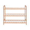 Levede 3 Tiers Bamboo Shoe Rack Storage Organizer Wooden Shelf Stand Shelves Deals499
