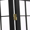 Levede 4 Panel Free Standing Foldable Room Divider Privacy Screen Black Frame Deals499