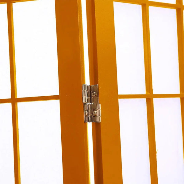 Levede 4 Panel Free Standing Foldable Room Divider Privacy Screen Wood Frame Deals499