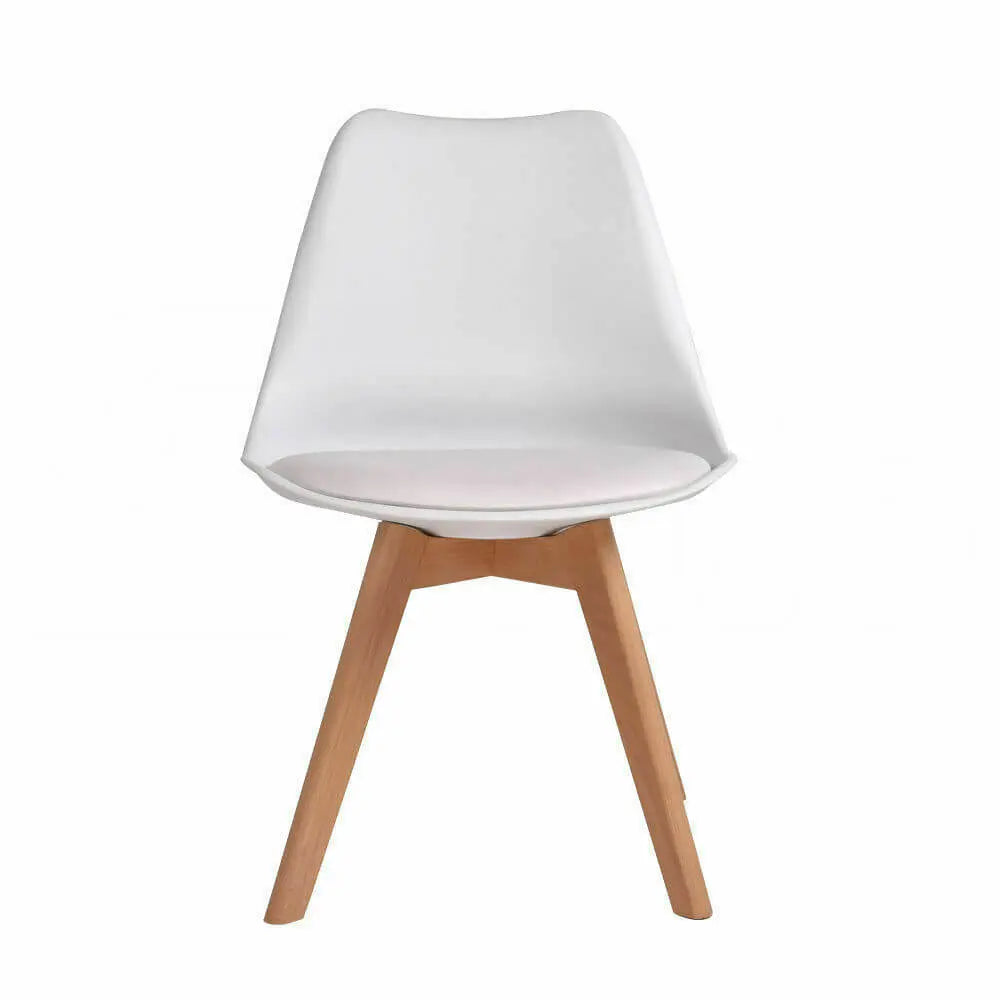 Levede 4x Retro Replica PU Leather Dining Chair Office Cafe Lounge Chairs Deals499