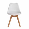 Levede 4x Retro Replica PU Leather Dining Chair Office Cafe Lounge Chairs Deals499