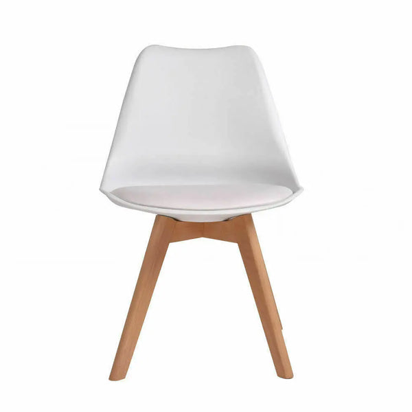 Levede 4x Retro Replica PU Leather Dining Chair Office Cafe Lounge Chairs Deals499