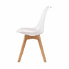 Levede 4x Retro Replica PU Leather Dining Chair Office Cafe Lounge Chairs Deals499