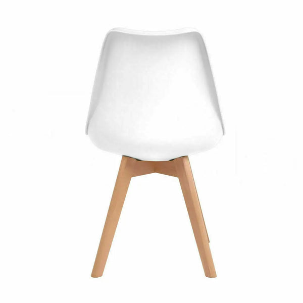 Levede 4x Retro Replica PU Leather Dining Chair Office Cafe Lounge Chairs Deals499