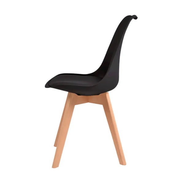 Levede 4x Retro Replica PU Leather Dining Chair Office Cafe Lounge Chairs Deals499