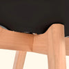 Levede 4x Retro Replica PU Leather Dining Chair Office Cafe Lounge Chairs Deals499