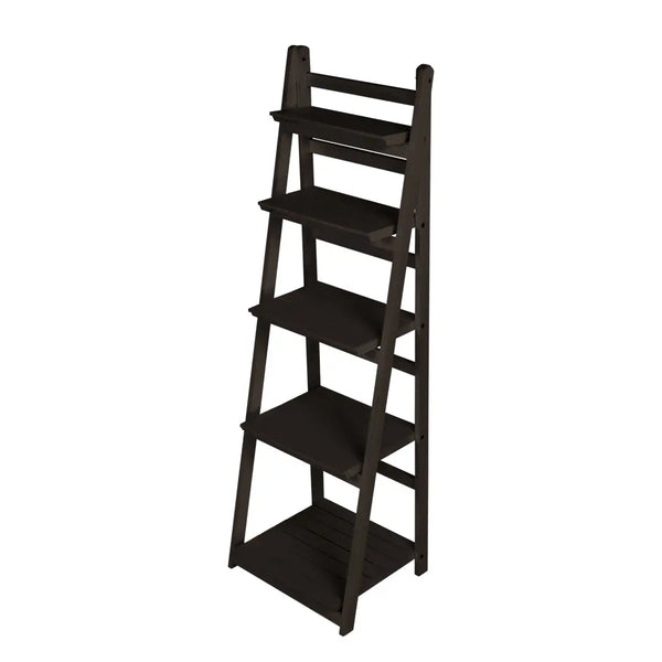 Levede 5 Tier Ladder Shelf Stand Storage Book Shelves Shelving Display Rack Deals499