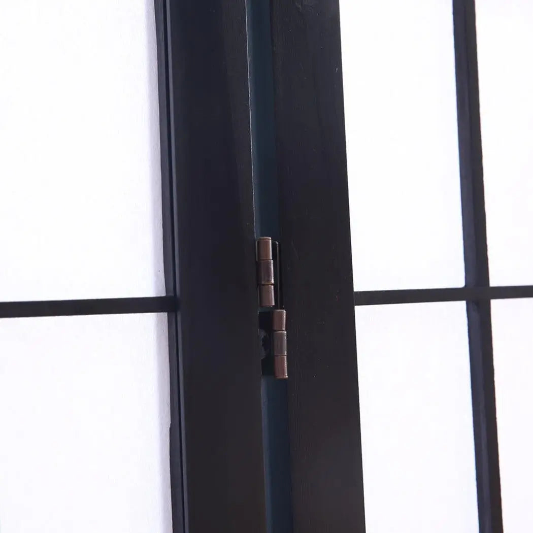 Levede 6 Panel Free Standing Foldable Room Divider Privacy Screen Black Frame Deals499