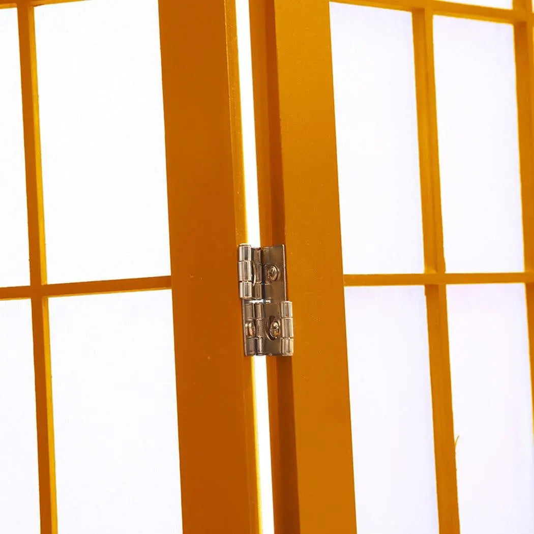 Levede 8 Panel Free Standing Foldable Room Divider Privacy Screen Wood Frame Deals499