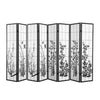 Levede 8 Panel Room Divider Privacy Screen Wood Timber Bed Wider Foldable Stand Deals499