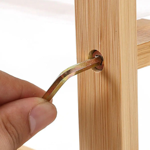 Levede Bamboo Shoe Rack Storage Wooden Organizer Shelf Stand 5 Tiers Layers 80cm Deals499