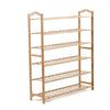 Levede Bamboo Shoe Rack Storage Wooden Organizer Shelf Stand 6 Tiers Layers 80cm Deals499