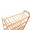 Levede Bamboo Shoe Rack Storage Wooden Organizer Shelf Stand 6 Tiers Layers 80cm Deals499