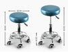 Levede Bar Stools Salon Stool Swivel Barber Dining Chair PU Hydraulic Lift Teal Deals499