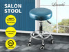 Levede Bar Stools Salon Stool Swivel Barber Dining Chair PU Hydraulic Lift Teal Deals499