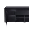 Levede Buffet Sideboard Cabinet High Gloss Storage Modern Doors Cupboard Black Deals499