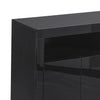 Levede Buffet Sideboard Cabinet Storage Modern High Gloss Cupboard Black Deals499