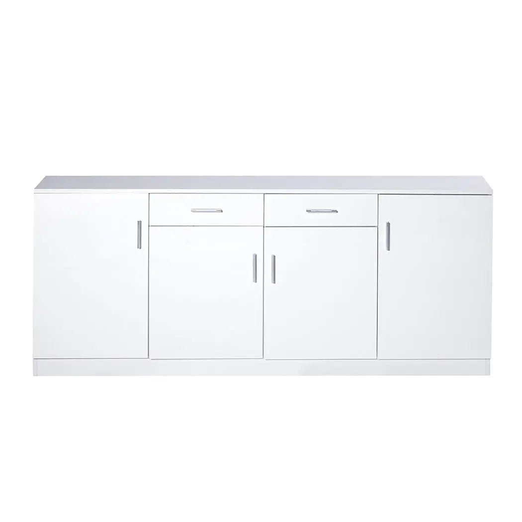 Levede Buffet Sideboard Storage Cabinet Artiss High Gloss Cupboard Drawers White Deals499