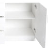 Levede Buffet Sideboard Storage Cabinet Modern High Gloss Cupboard Drawers White Deals499