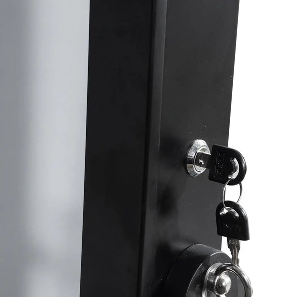 Levede Dual Use Mirrored Jewellery Dressing Cabinet in Black Colour Deals499