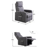Levede Electric Massage Chair Heating Recliner Chairs Armchair Lift Lounge Sofa Deals499