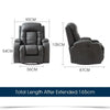 Levede Electric Massage Chair Zero Gravity Chairs Recliner Full Body Back Neck Deals499