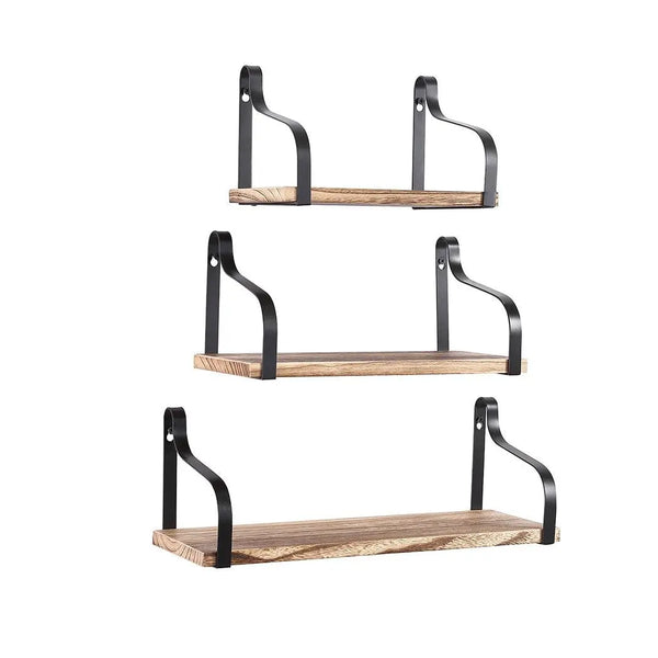 Levede Floating Shelf Brackets Display Shelves Bookshelf Wall Mount Rack Storage Deals499