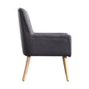 Levede Luxury Upholstered Armchair Dining Chair Single Accent Sofa Padded Fabric Deals499