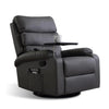 Levede Massage Chair Recliner Chairs Heated Lounge Sofa Armchair 360 Swivel Grey Deals499