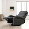 Levede Massage Chair Recliner Chairs Heated Lounge Sofa Armchair 360 Swivel Grey Deals499