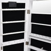 Levede Mirror Jewellery Cabinet Dressing Makeup Jewelry Storage Organiser Wood Deals499
